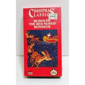1987 NAV CHRISTMAS CLASSICS RUDOLPH THE RED NOSED REINDEER ANIMATED SEALED VHS